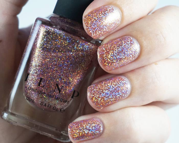 Swatch of ILNP that other girl with holographic effect showing
