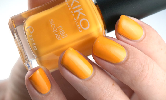 Swatch of Kiko - 356 Mango