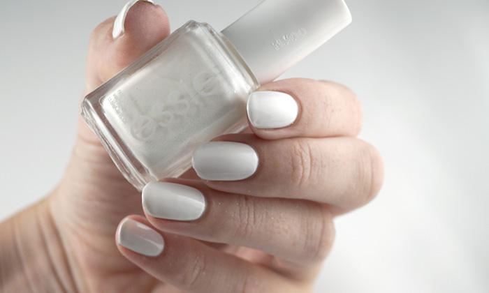 Swatches of Essie private weekend