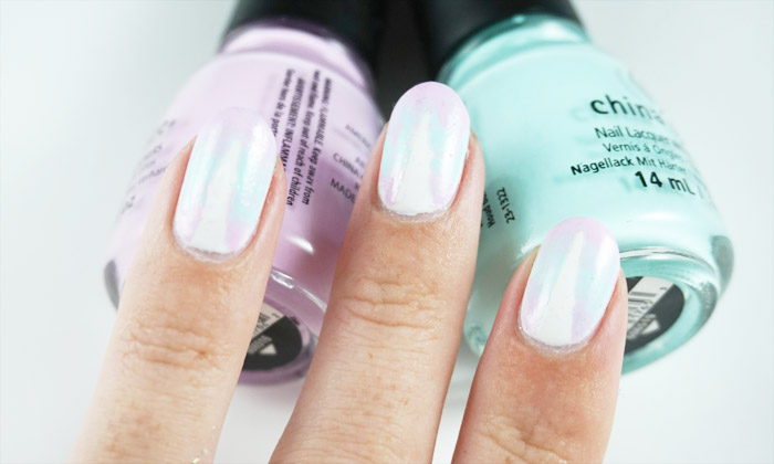easy pastel nail art with essence cut out manicure stencils