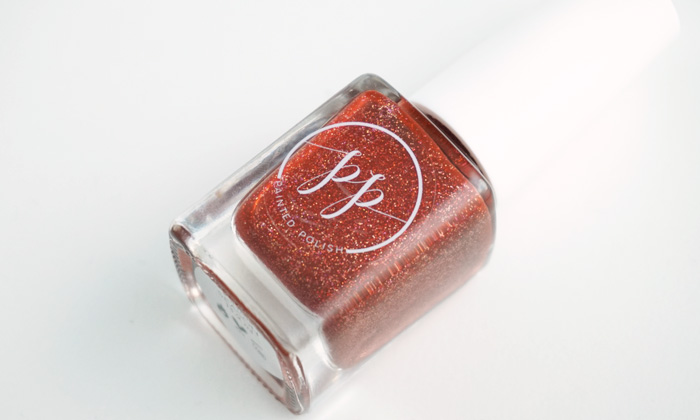 picture of the nail polish bottle of painted polish cider season