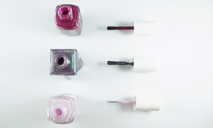 comparison of the US essie brush, EU brush and gel couture brush