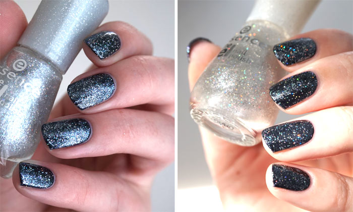 Essence crashed the party over black, on the left in the shade and on the right in sun