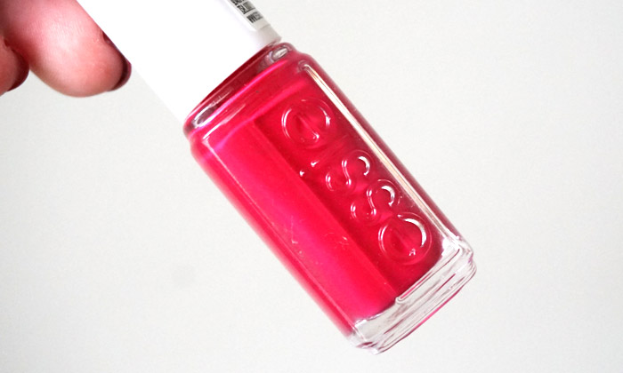Bottle of essie haute in the heat